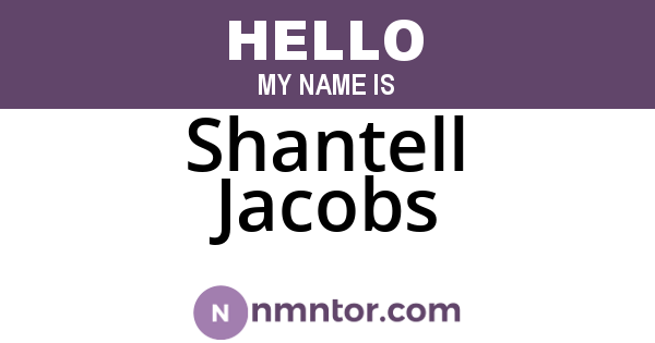 Shantell Jacobs