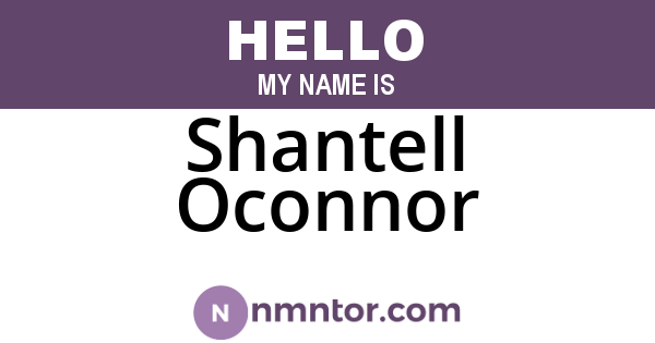 Shantell Oconnor