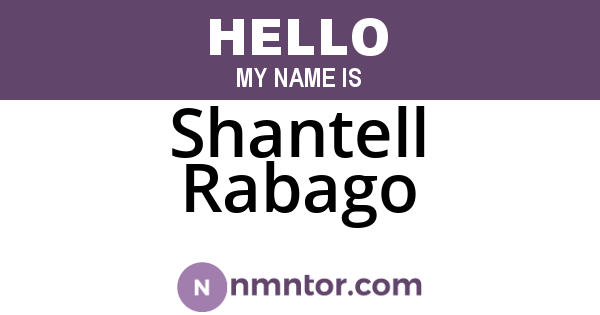 Shantell Rabago