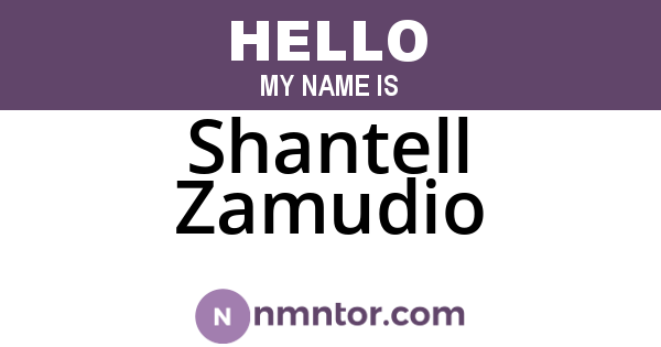 Shantell Zamudio