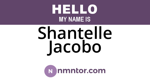 Shantelle Jacobo
