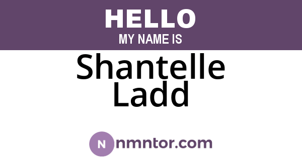 Shantelle Ladd