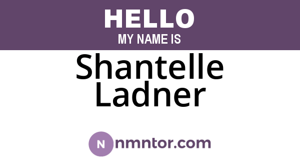 Shantelle Ladner