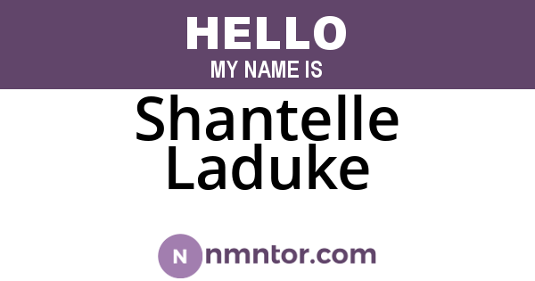 Shantelle Laduke