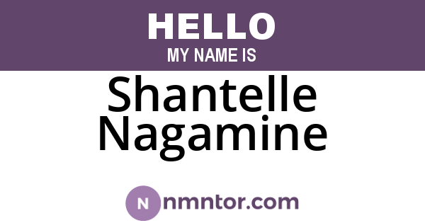 Shantelle Nagamine