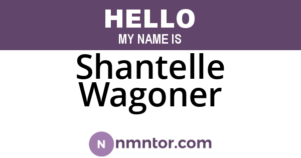 Shantelle Wagoner