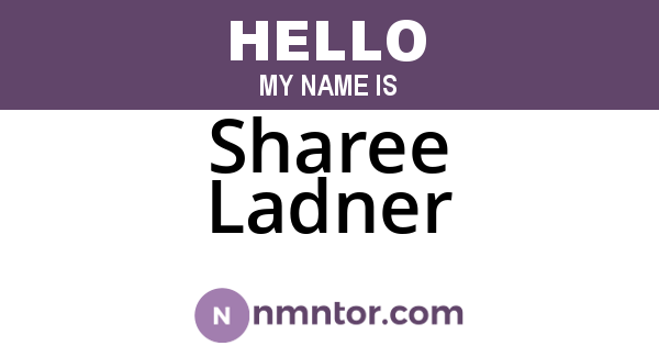 Sharee Ladner