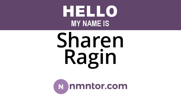 Sharen Ragin