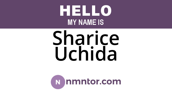 Sharice Uchida
