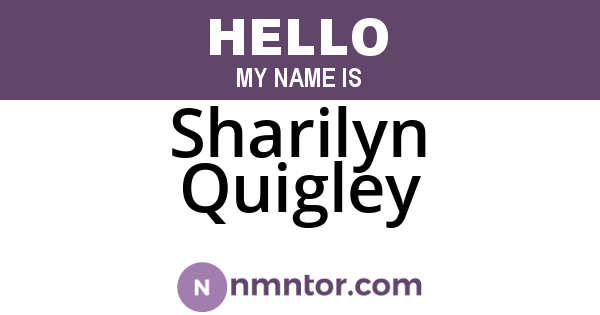 Sharilyn Quigley