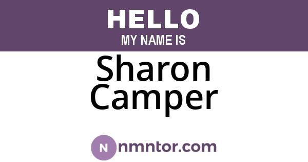 Sharon Camper