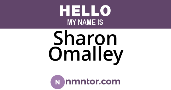 Sharon Omalley