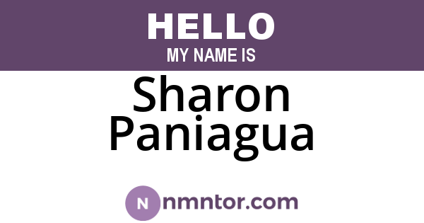 Sharon Paniagua