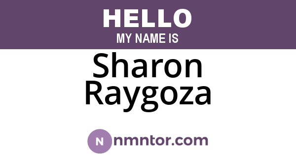 Sharon Raygoza