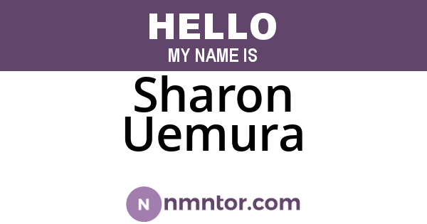 Sharon Uemura
