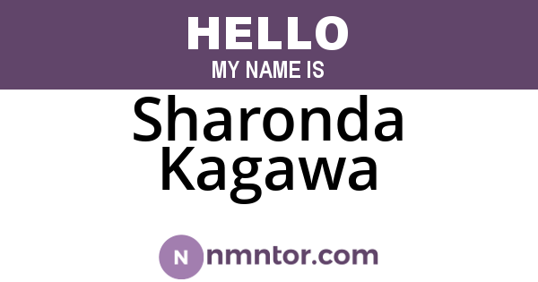 Sharonda Kagawa