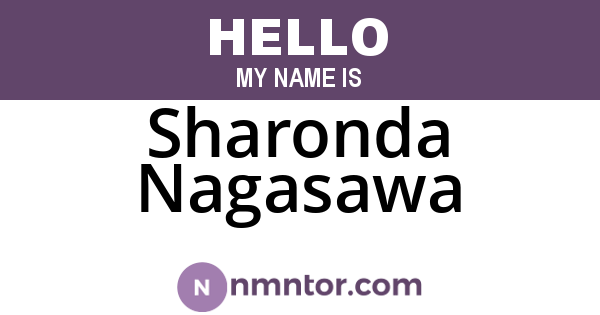 Sharonda Nagasawa