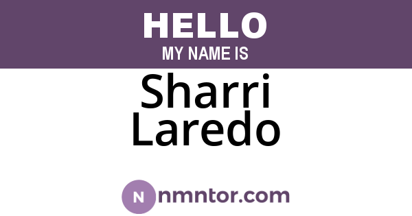 Sharri Laredo