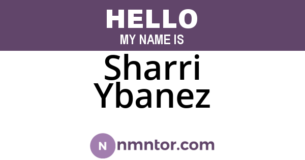 Sharri Ybanez