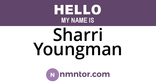 Sharri Youngman