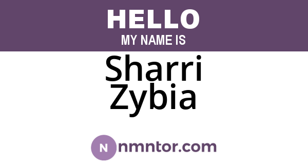 Sharri Zybia
