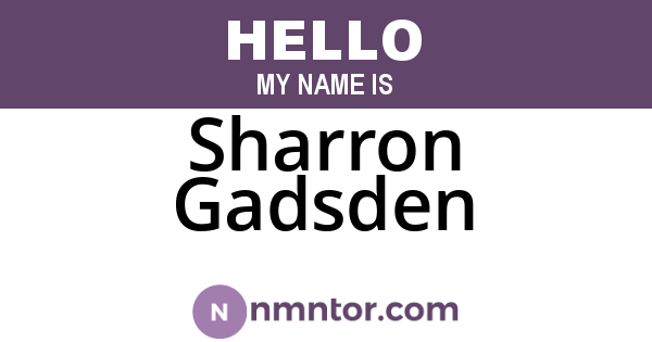 Sharron Gadsden
