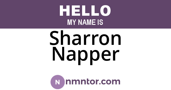 Sharron Napper
