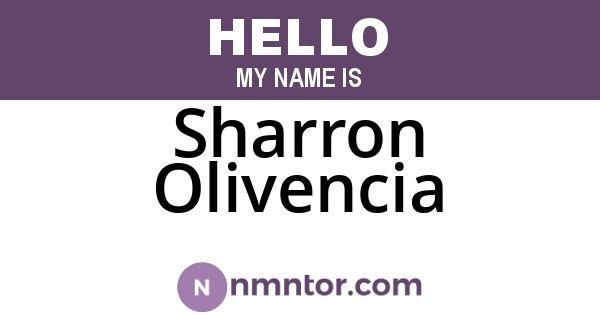 Sharron Olivencia