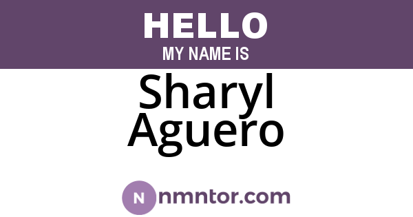 Sharyl Aguero