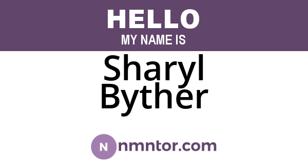Sharyl Byther