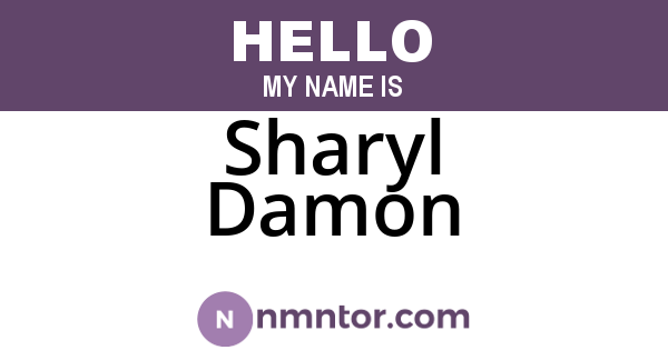 Sharyl Damon