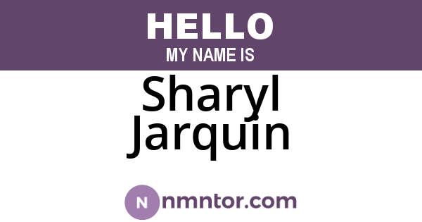 Sharyl Jarquin