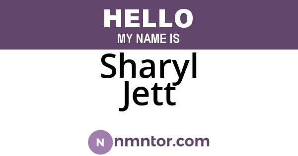 Sharyl Jett