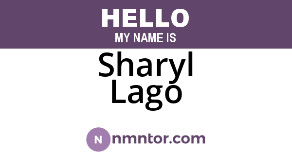 Sharyl Lago