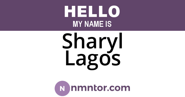Sharyl Lagos