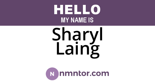 Sharyl Laing