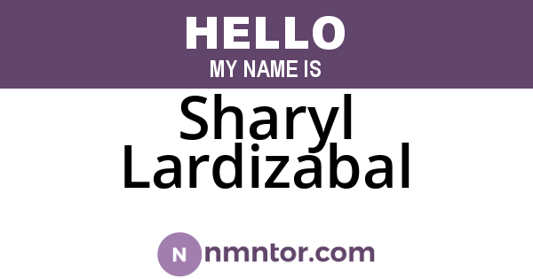 Sharyl Lardizabal