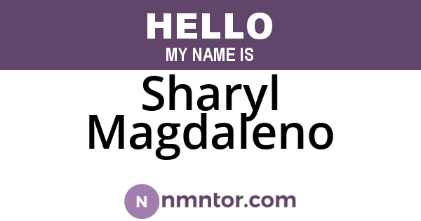Sharyl Magdaleno