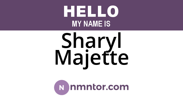 Sharyl Majette
