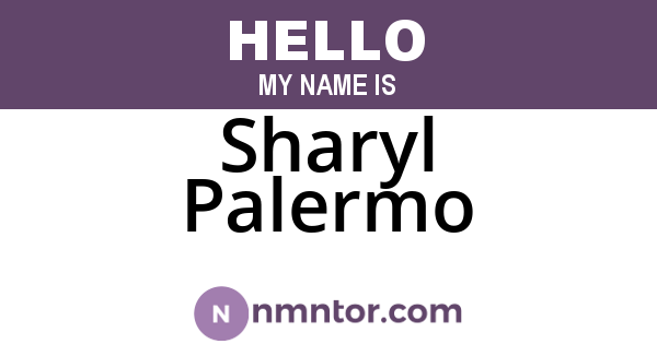 Sharyl Palermo