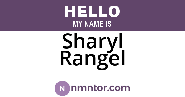 Sharyl Rangel