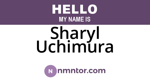 Sharyl Uchimura