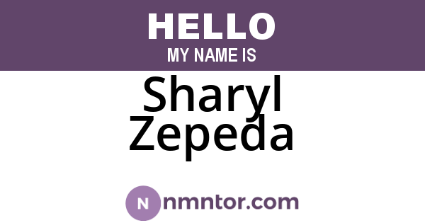 Sharyl Zepeda