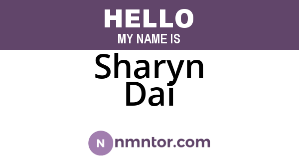 Sharyn Dai
