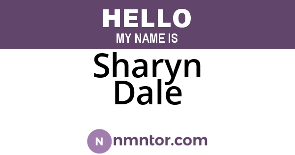 Sharyn Dale