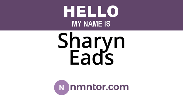 Sharyn Eads