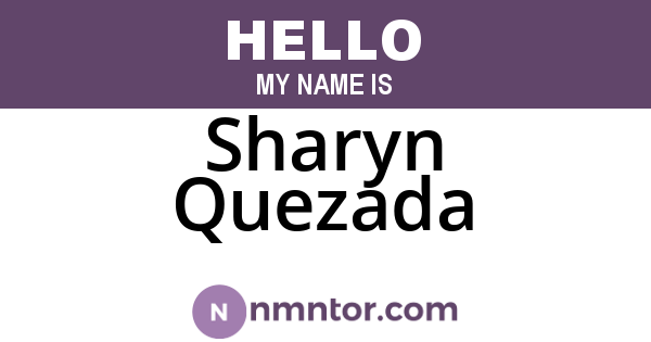 Sharyn Quezada