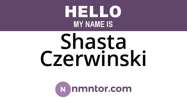 Shasta Czerwinski