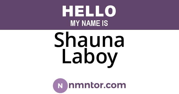Shauna Laboy