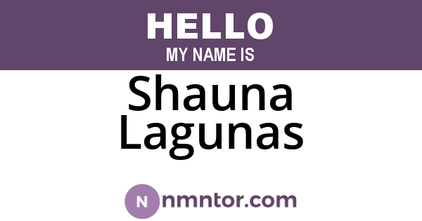 Shauna Lagunas